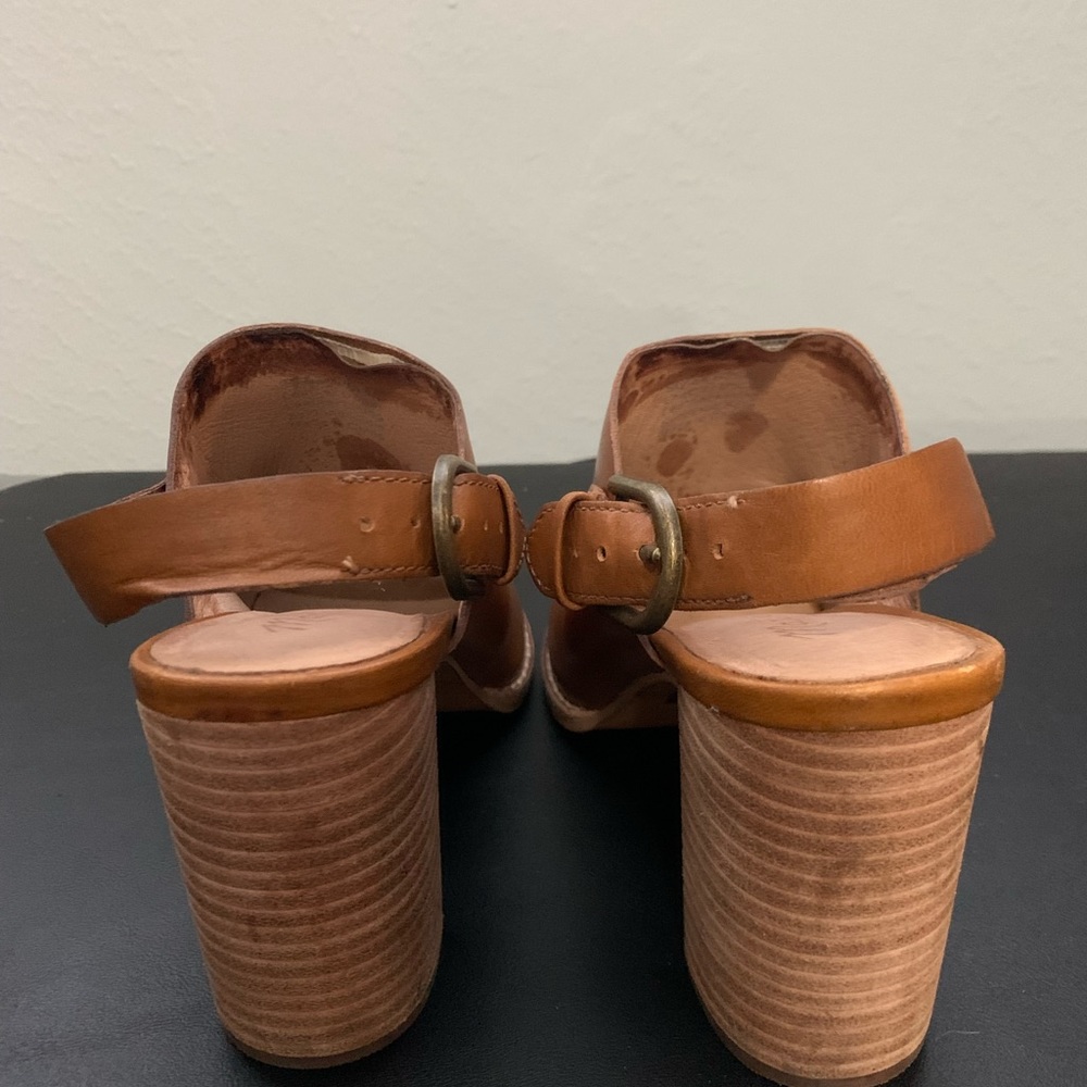 MADEWELL Convertible Slingback Mules Riley Saddle - Size 7 - Picture 3 of 4